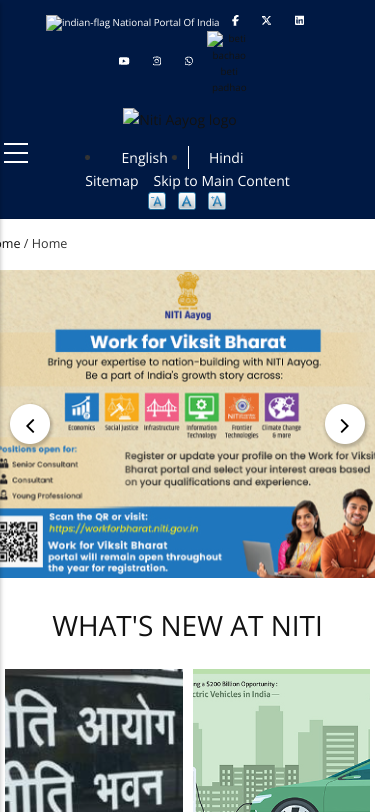 Mobile view