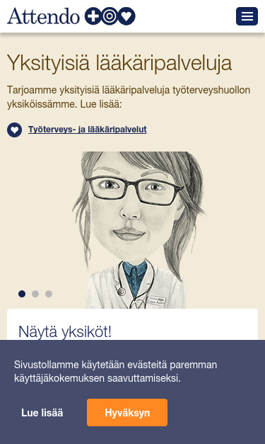 Mobile view