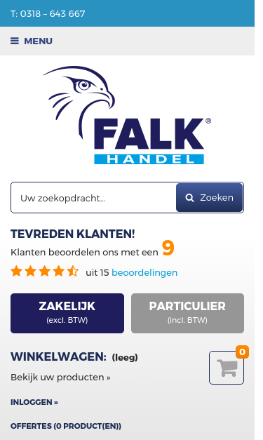 Mobile view