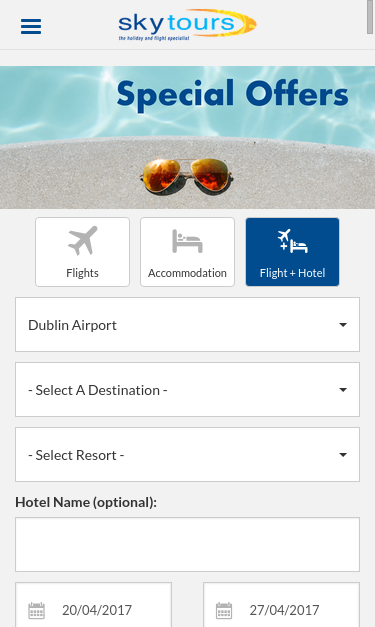 Mobile view