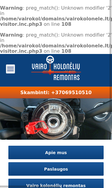 Mobile view