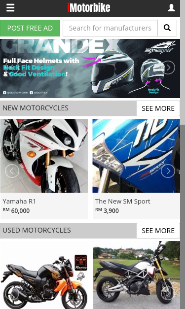 Mobile view