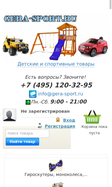 Mobile view
