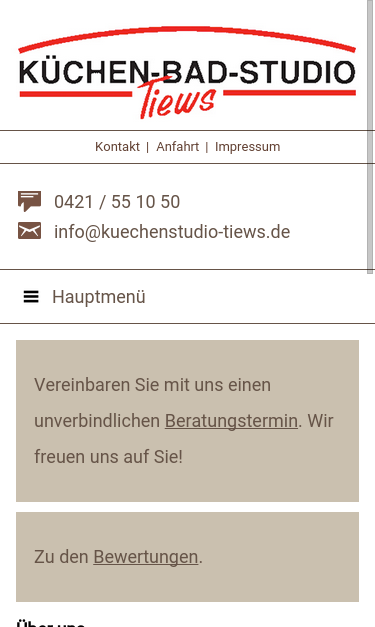 Mobile view