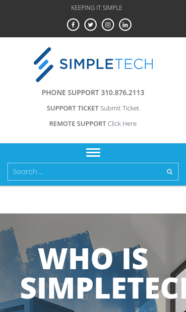 Mobile view