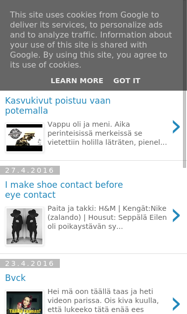Mobile view