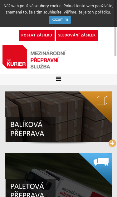 Mobile view