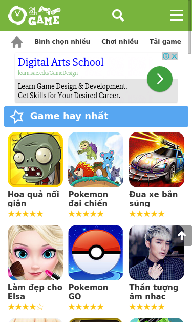 Mobile view