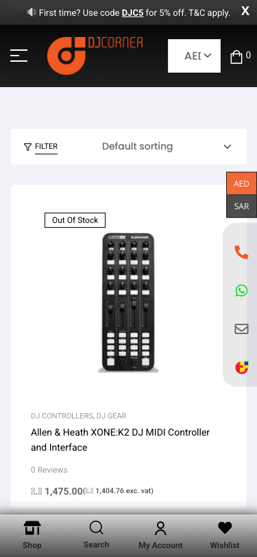 Mobile view