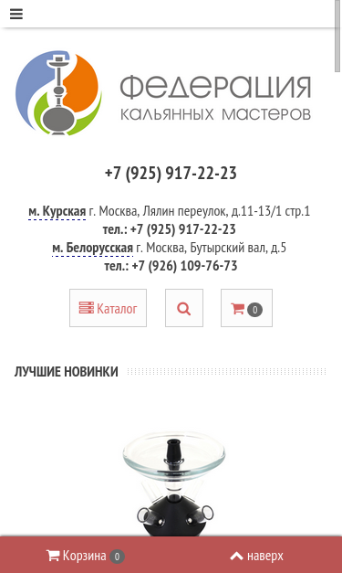 Mobile view