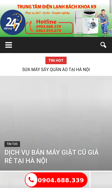 Mobile view