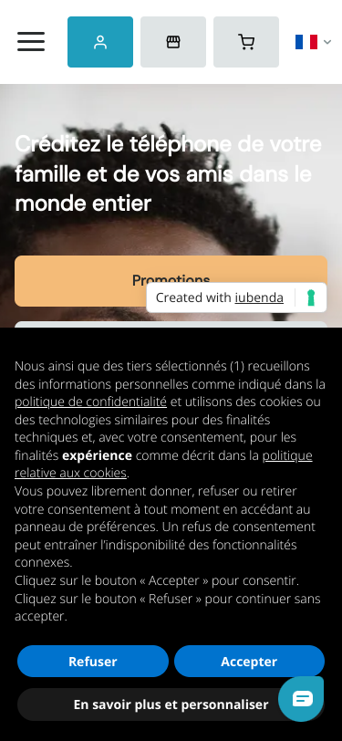 Mobile view