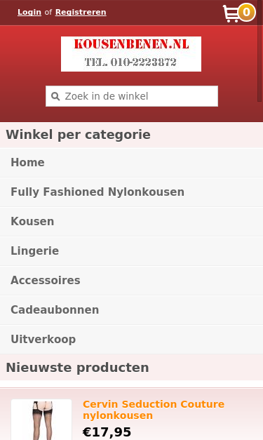 Mobile view