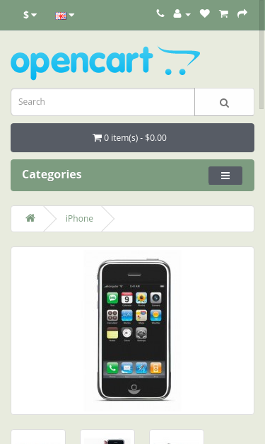 Mobile view
