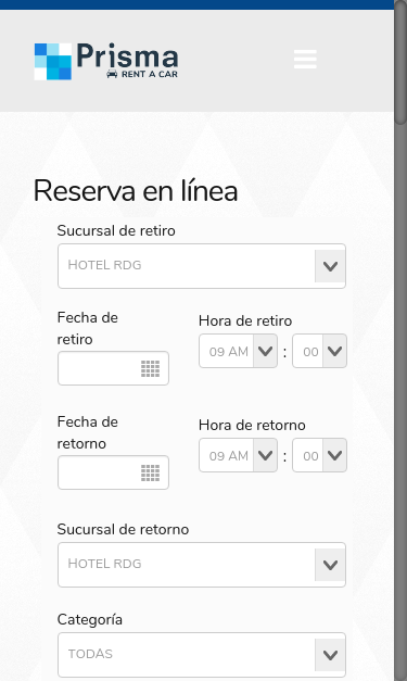 Mobile view
