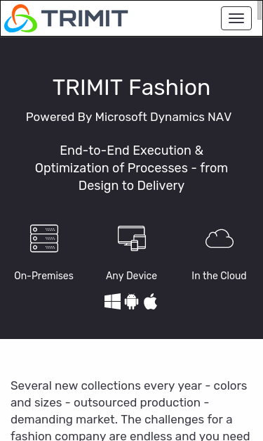 Mobile view