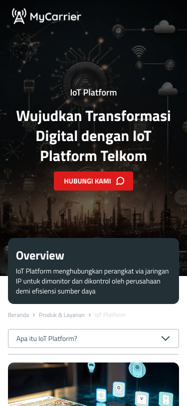 Mobile view