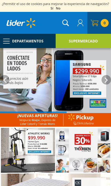Mobile view