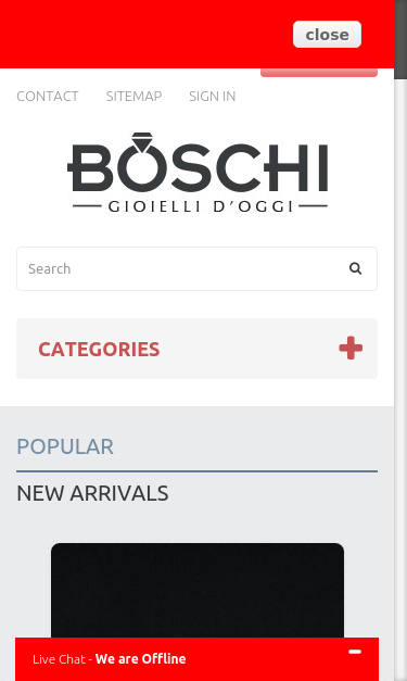 Mobile view