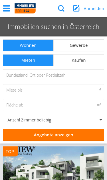 Mobile view
