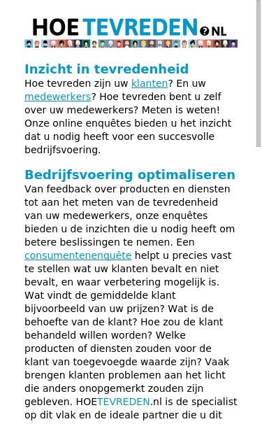 Mobile view