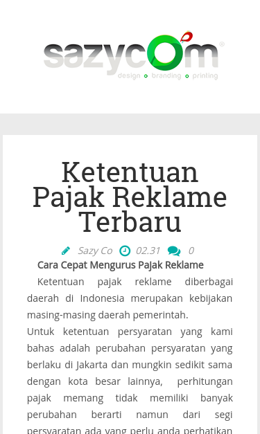 Mobile view