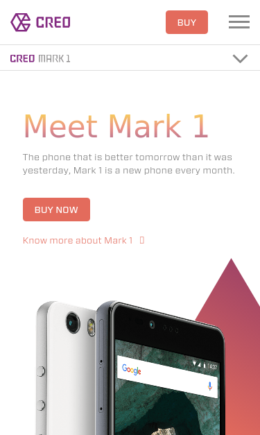 Mobile view
