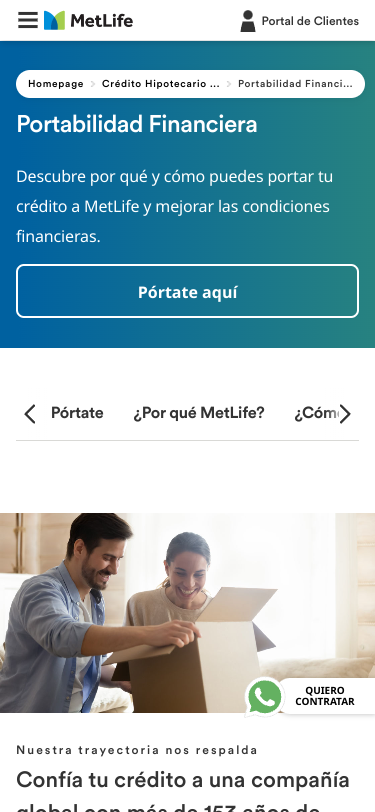 Mobile view