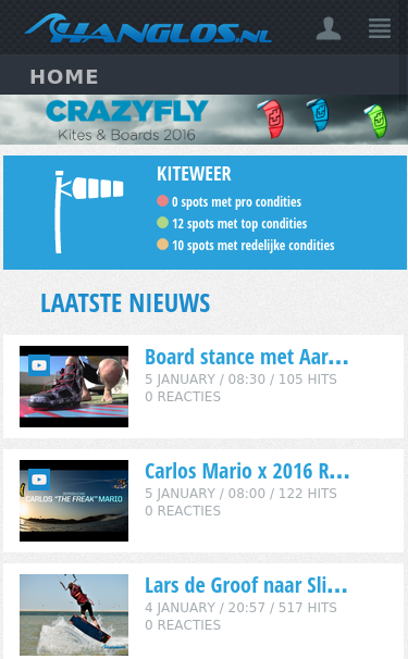 Mobile view