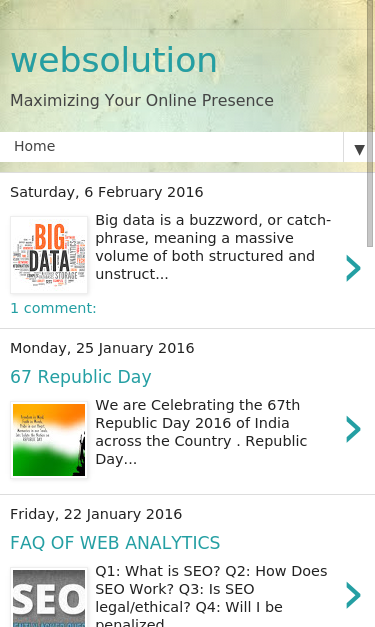 Mobile view
