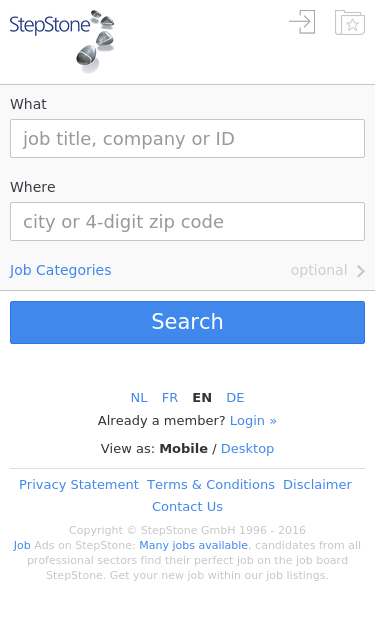 Mobile view