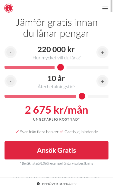 Mobile view