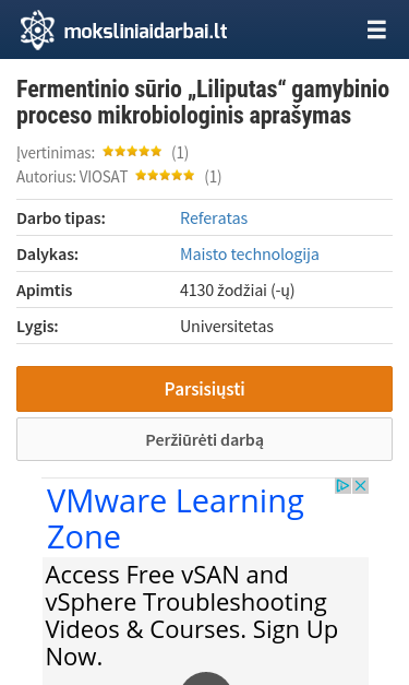 Mobile view
