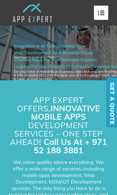 Mobile view