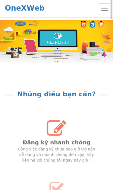 Mobile view
