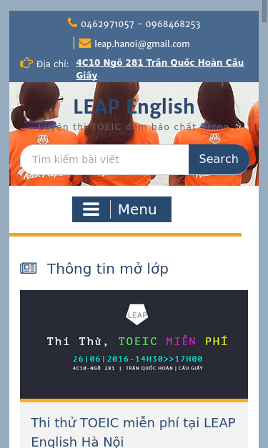 Mobile view