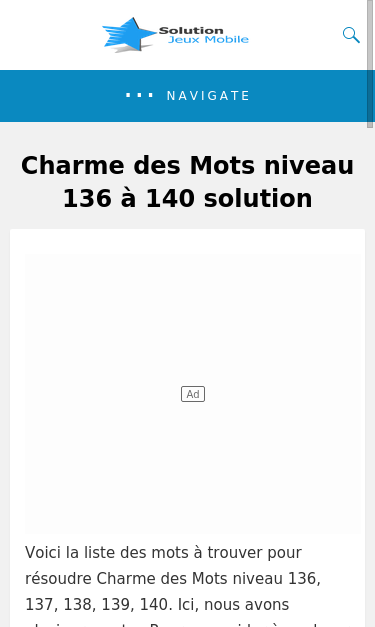 Mobile view