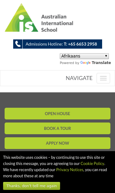Mobile view