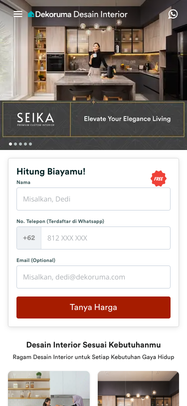 Mobile view