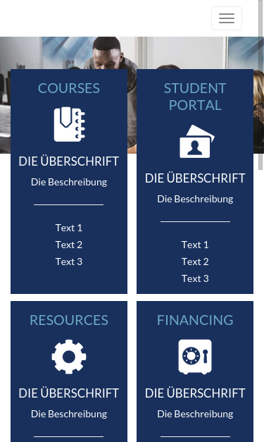 Mobile view
