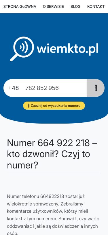 Mobile view