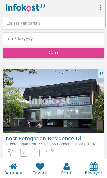 Mobile view