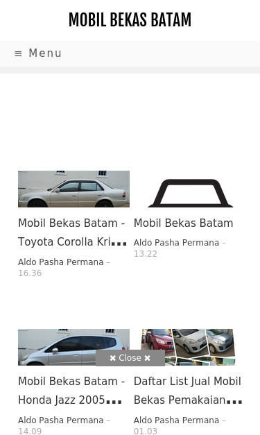 Mobile view
