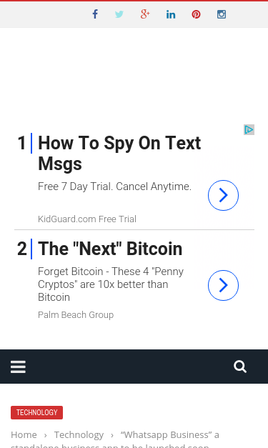 Mobile view
