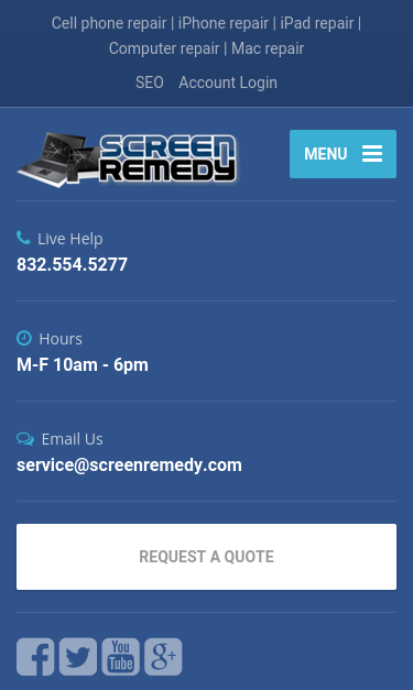 Mobile view