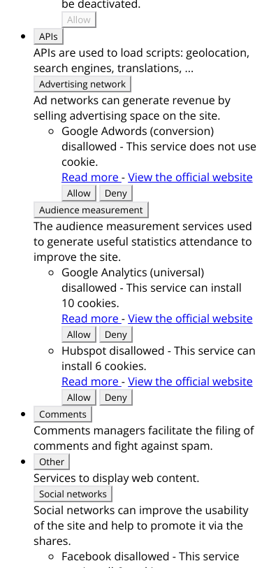 Mobile view