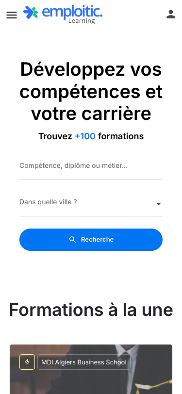Mobile view