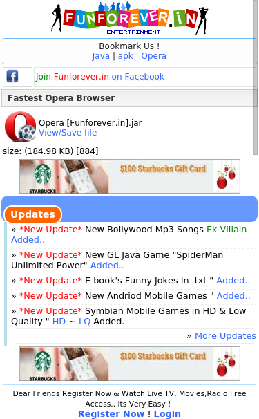 Mobile view