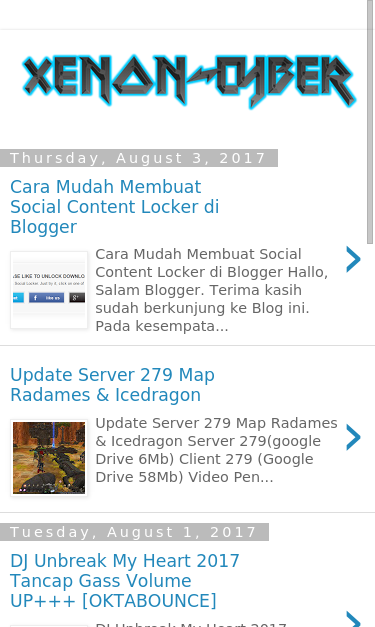 Mobile view