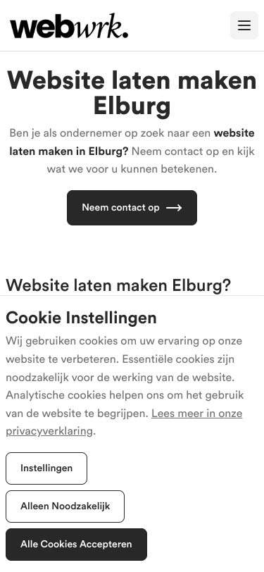 Mobile view